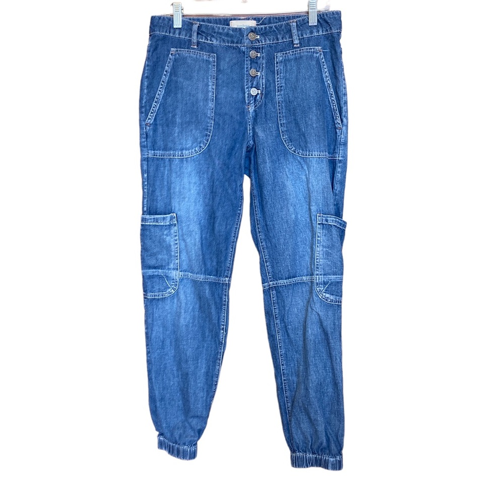 Sundance Women's Blue Denim Jogger Jeans